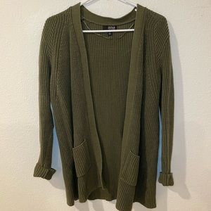 Green Cardigan